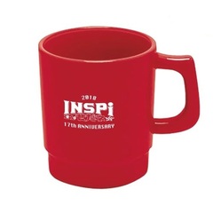 INSPi／「17（いな）せだネ☆」／17せなINSPiマグカップ／赤