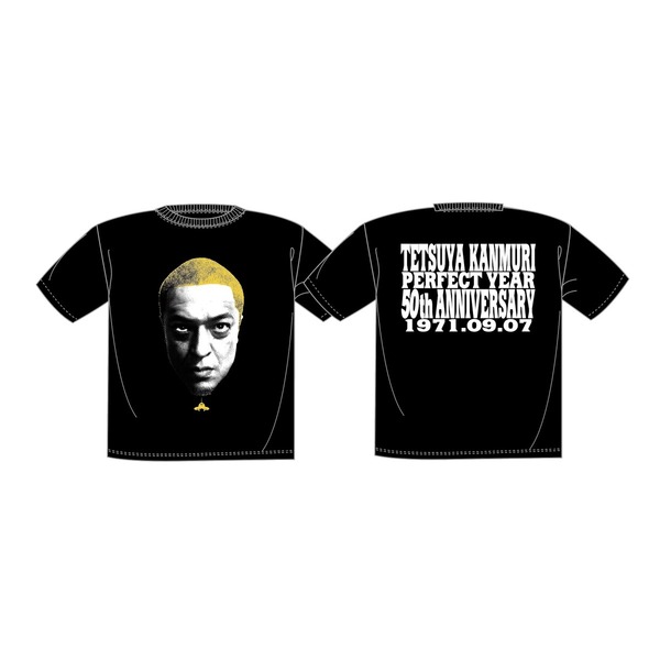THE冠 「冠徹弥 生誕50周年記念Tシャツ」黒イエロー Mサイズ