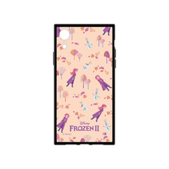 iPhone XR 『ディズニーキャラクター』/耐衝撃ケース KAKU トリプルハイブリッド/『アナと雪の女王2/総柄』_02