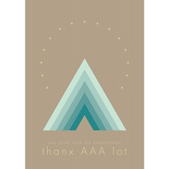 AAA／AAA DOME TOUR 15th ANNIVERSARY -thanx AAA lot- DVD 初回受注限定（ＤＶＤ）