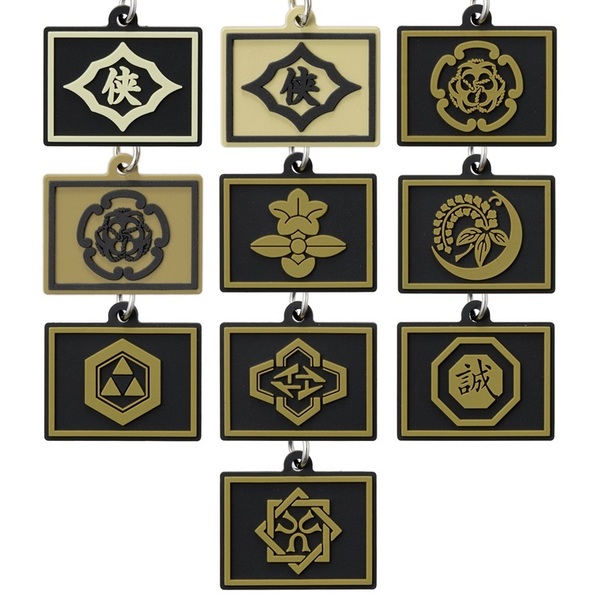 日本統一 代紋 めじるしラバーチャーム Special Edition（10個入BOX