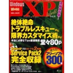 Ｗｉｎｄｏｗｓ　ＸＰ　ｗｏｒｌｄ　Ｖｏｌ．６　濃縮保存版！！カスタマイズ術満載〔複合媒体資料〕　付属資料：ＣＤ－ＲＯＭ（２枚　１２ｃｍ）
