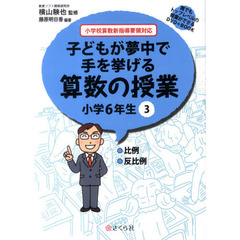算数の授業　小学６年生　　　３