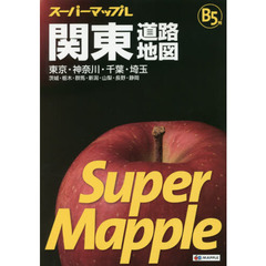 関東道路地図　東京・神奈川・千葉・埼玉　茨城・栃木・群馬・新潟・山梨・長野・静岡　Ｂ５判