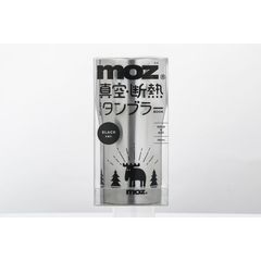 ｍｏｚ　真空・断熱ステンレスタンブラーBOOK BLACK ver.