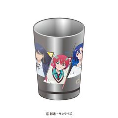 【セブンネット限定】機動戦士Gundam GQuuuuuuX（ジークアクス）　タンブラー　アマテ・ユズリハ（マチュ）/ニャアン/シュウジ・イトウ