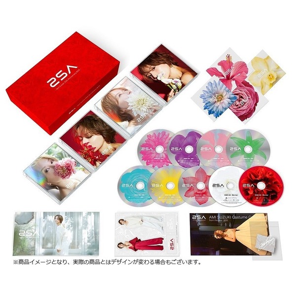 鈴木亜美／2SA ～Ami Suzuki 25th Anniversary BOX～（初回生産限定盤／7CD+2Blu-ray）