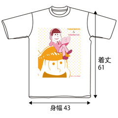 十四松＆トド松Tシャツ ホワイト WMサイズ（2次予約分）