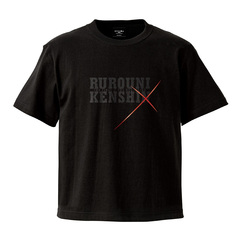 映画「るろうに剣心　最終章 The Final／The Beginning」十字傷が光る赤箔オリジナルTシャツ　Lサイズ（ムビチケカード前売券無し）