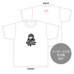 【SKE48】太田彩夏　生誕記念Tシャツ(M)＆メッセージ入り生写真（2024年8月度）