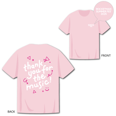 ROCKETMAN 2025 Tシャツ／ピンク