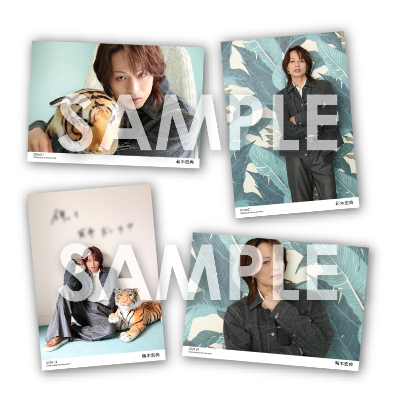 WEオフィシャルブロマイドセット～2026年1月～／新木宏典 通販｜セブン