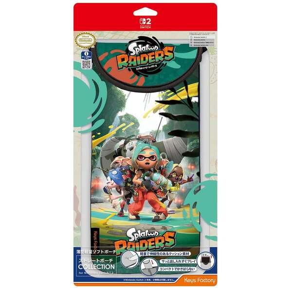 Nintendo Switch 2 ストレートポーチ COLLECTION for Nintendo Switch