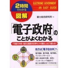 図解電子政府のことがよくわかる　ＩＴ革命で中央・地方公務員の仕事や人々の暮らしはどう変わる？