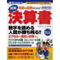 図解利益の秘密がわかる！決算書　数字を読める人間が勝ち残る！！