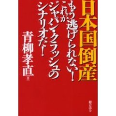 日本国倒産　もう逃げられない！これがジャパン・クラッシュのシナリオだ！