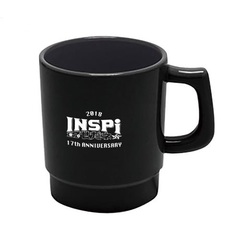 INSPi／「17（いな）せだネ☆」／17せなINSPiマグカップ／黒