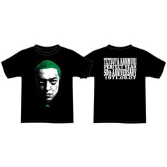 THE冠 「冠徹弥 生誕50周年記念Tシャツ」黒グリーン Sサイズ