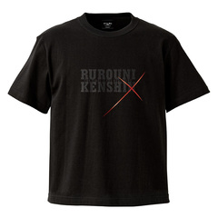 映画「るろうに剣心　最終章 The Final／The Beginning」十字傷が光る赤箔オリジナルTシャツ　XLサイズ（ムビチケカード前売券無し）