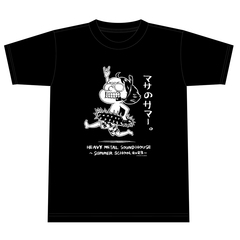 【伊藤政則】マサのサマーTシャツ BLACK size XL 【特典：直筆サイン入りポストカード付】