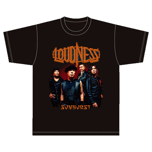 【LOUDNESS】GREATEST EVER HEAVY METAL 12/29 フォトTシャツ【BLK】／Mサイズ