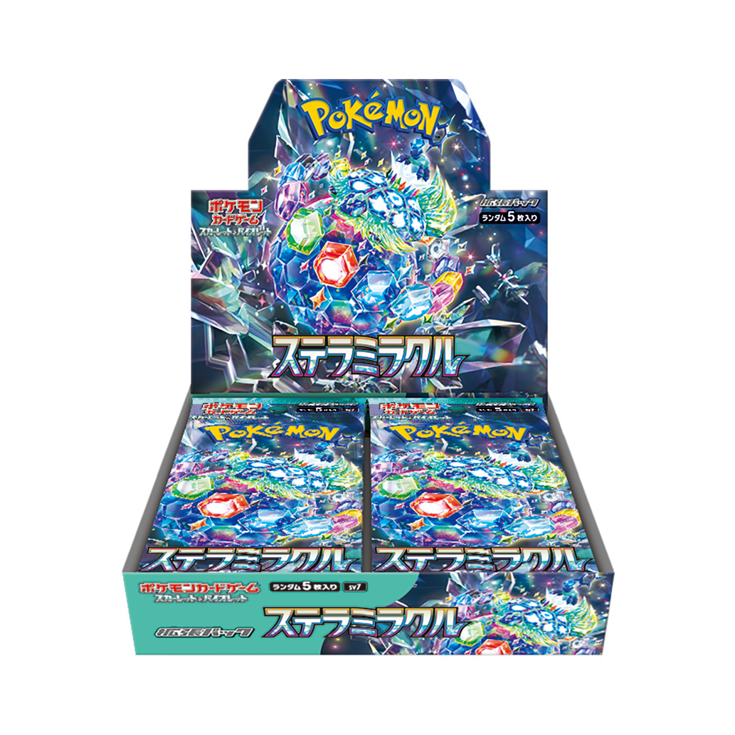 ポケモンカードゲーム スカーレット＆バイオレット 拡張パック ステラミラクル【BOX】 通販｜セブンネットショッピング