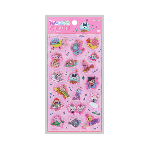 ぷっくりシール たまごっち ブルー・ピンク 通販｜セブンネット