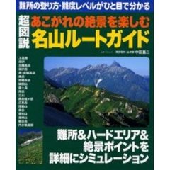超図説名山ルートガイド　難所＆ハードエリア＆絶景ポイントを詳細にシミュレーション