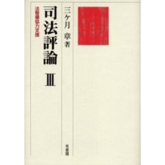 司法評論　３　法整備協力支援