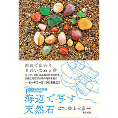 海辺で写す天然石