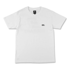 【EGOZARU EEX】ex.ロゴ Tシャツ ホワイト XL＜連盟会員限定 学割対象商品＞