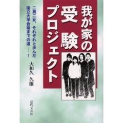 我が家の受験プロジェクト