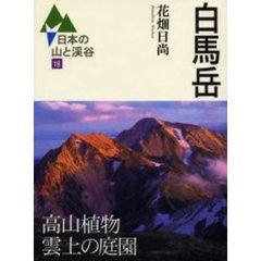 日本の山と渓谷　１８　白馬岳　付：図（２枚）