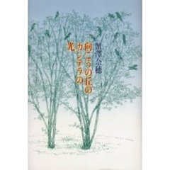 向こうの丘のカンテラの光