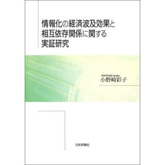 情報化の経済波及効果と相互依存関係に関する実証研究