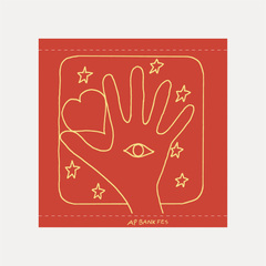 【ap bank fes '23】ハンドタオル アリシア・ベイ＝ローレル レッド