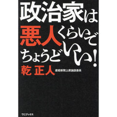 政治家は悪人くらいでちょうどいい！