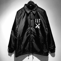 【MARDI GRAS】mad×mardigras limited coach jacket『LIT』Mサイズ（BLACK）
