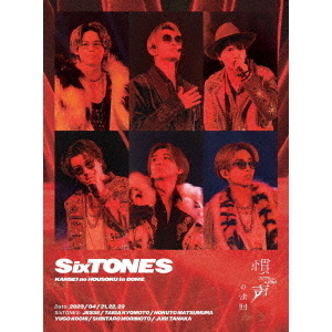 SixTONES 慣声の法則 BluRay DVD