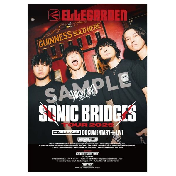ELLEGARDEN／ELLEGARDEN SONIC BRIDGES TOUR 2025 [w./FEEDER