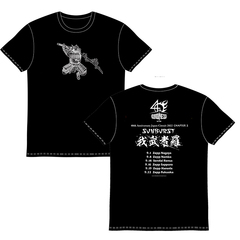 【LOUDNESS】[SUNBURST]Chapter2 ドライメッシュTシャツ【BLK】／　Mサイズ