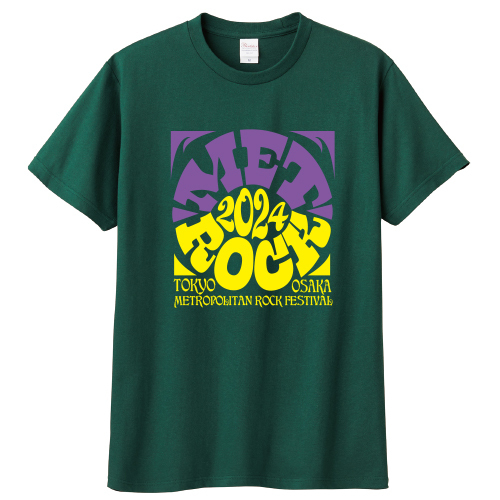 METROCK2024】サークルTシャツ GREEN 通販｜セブンネットショッピング