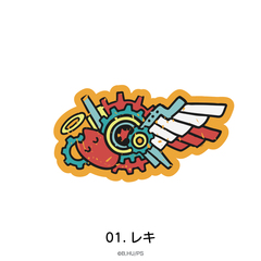 TVアニメ「SK∞ エスケーエイト」 ダイカットマット 01.レキ