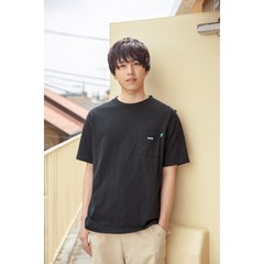 moz LOGO Tシャツ BOOK BLACK【MEN】（セブン－イレブン／セブンネット限定）