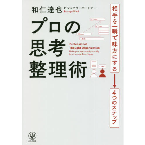 プロの思考整理術　相手を一瞬で味方にする→４つのステップ