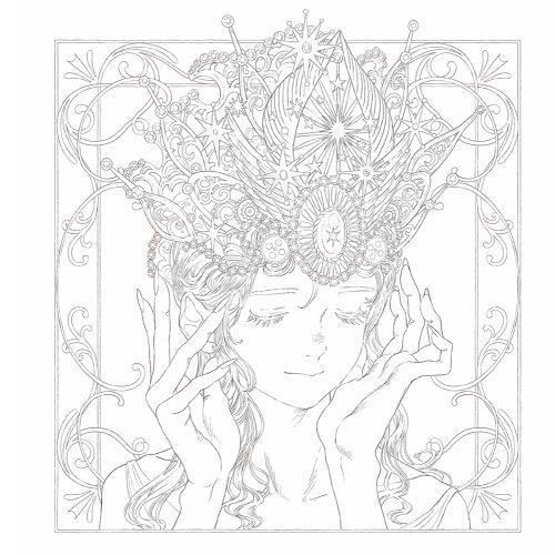 ヴィクトリアン幻想図鑑黒イ森ぬり絵ブック 通販｜セブンネット