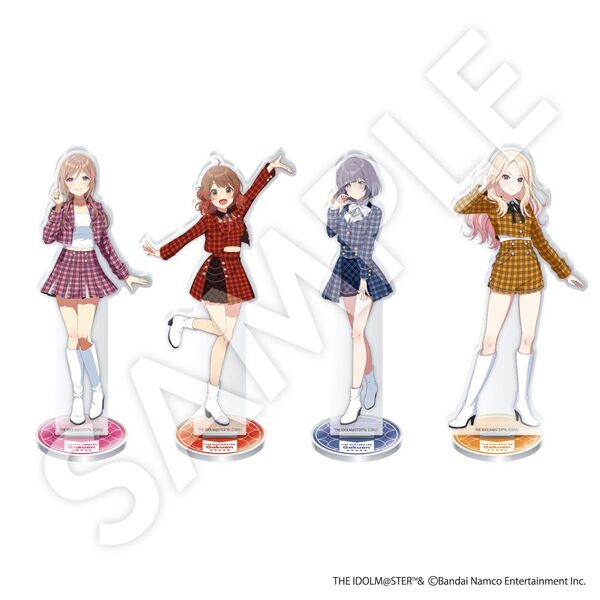 学園アイドルマスター　アクリルスタンド 7人セット 学園アイドルマスター アクリルスタンド 12種セット 【セブン