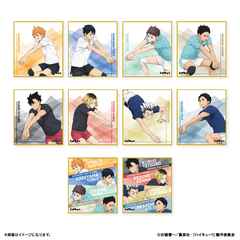 ハイキュー!! トレーディングミニ色紙 ～レシーブ～ 【全10種】【単品】