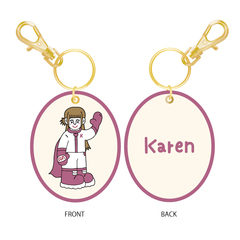 Little Glee Monster／Live 2025”Voice” 刺繍キーホルダー（かれん）