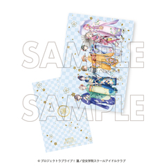 ラブライブ！蓮ノ空女学院スクールアイドルクラブ×加賀友禅こらぼ 第三弾  クリアファイル 集合イラスト（2026年10月以降発売予定）